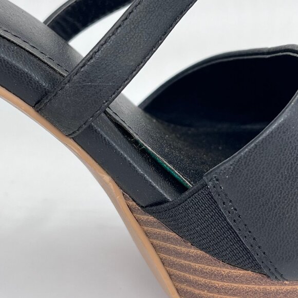 Torrid Black Faux Leather Chunky Heel - Size 8WW - Picture 9 of 12